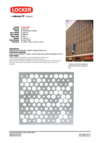 Architectural Perforated